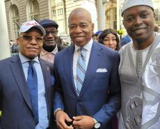 Diaspora guinéenne aux Etats-Unis : La Guinée à l'honneur avec son tricolore sur les hauteurs de New-York