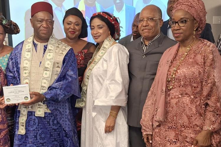 Diplomatie: La diaspora guinéenne a célébré le départ de l'ambassadeur Alassane Conté, muté en Inde