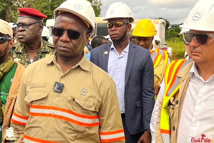 Visite du Ministre Bouna Sylla et de Jérôme Pécresse aux sites de la CBG : enjeux et perspectives pour le secteur minier guinéen