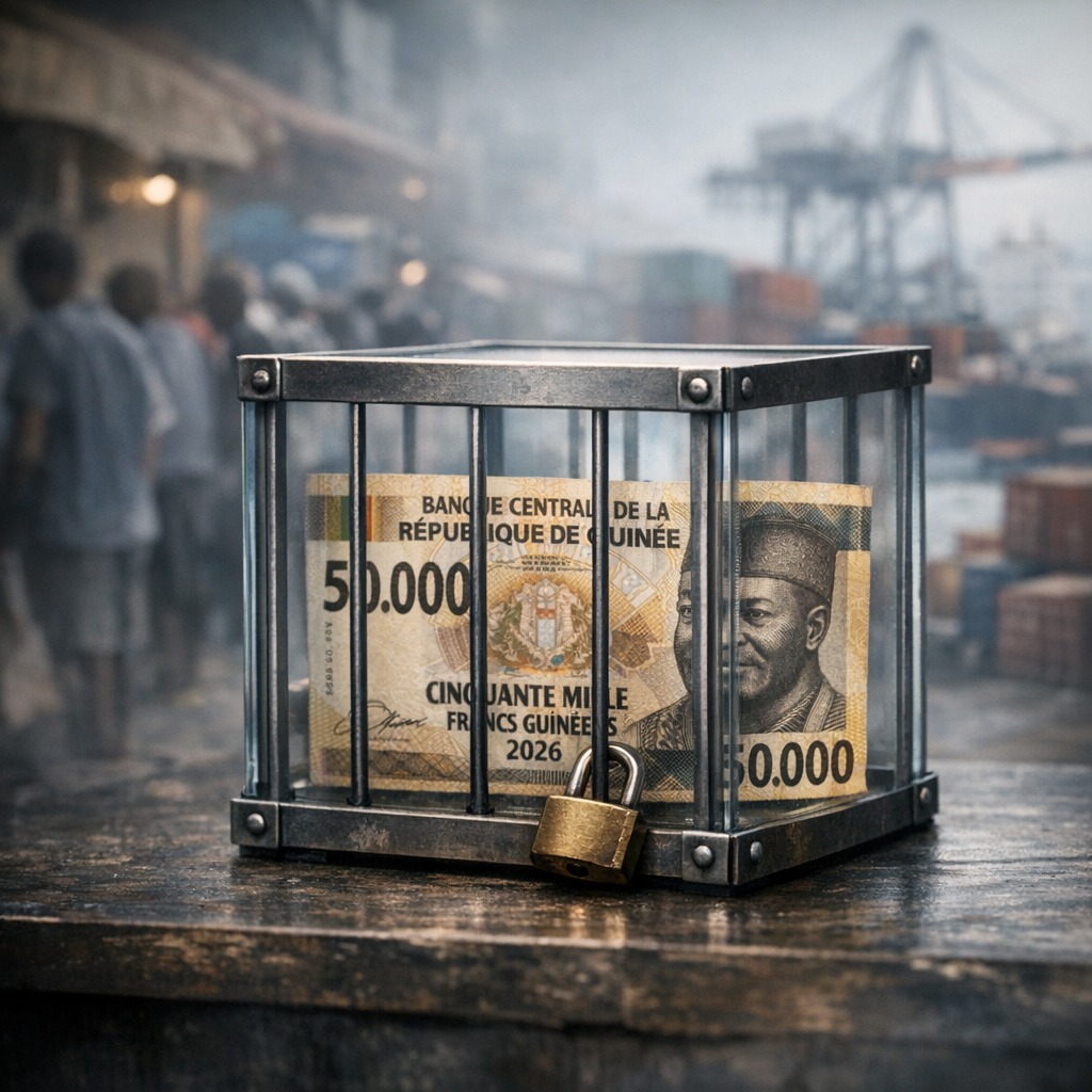 Guinée : liquidités en grève, confiance en fuite — quand l’économie tousse et que la politique éternue