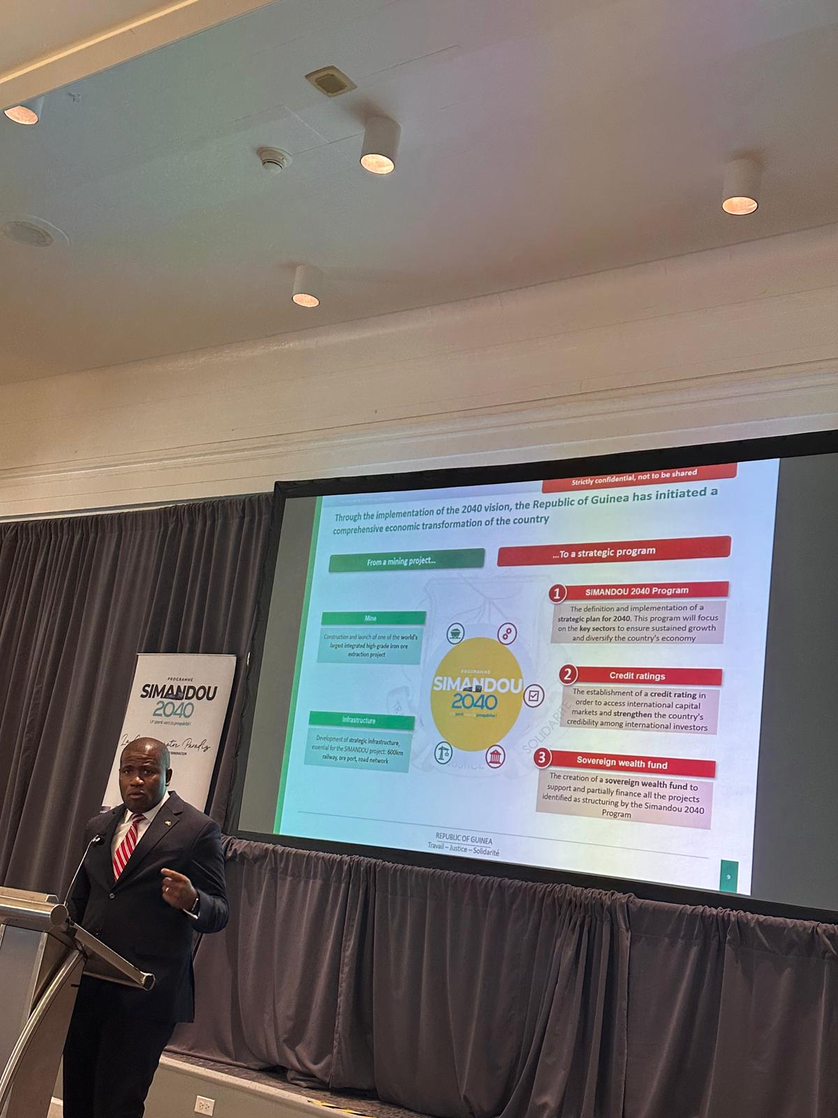 Simandou 2040 : La Guinée dévoile une ambitieuse vision d’investissement de 300 milliards de dollars